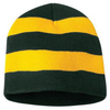 Sombreros de punto de rugby personalizados con etiqueta tejida