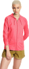 Camiseta de mujer con capucha completa con cremallera