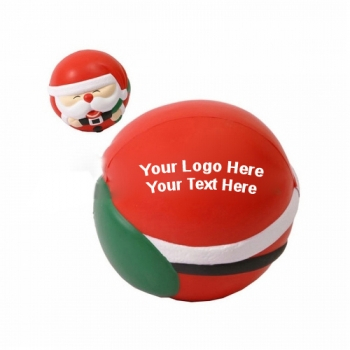Bolas promocionales de Papá Noel del logotipo