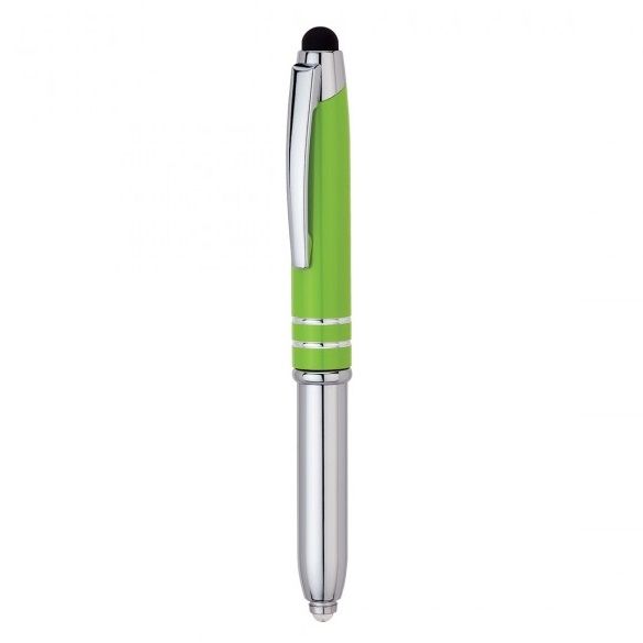 Bolígrafos personalizados de aluminio con luz LED