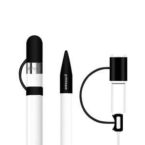 Silicona personalizada Apple Pencil Cap Holder Tip Cover & Cable Adapter Tether