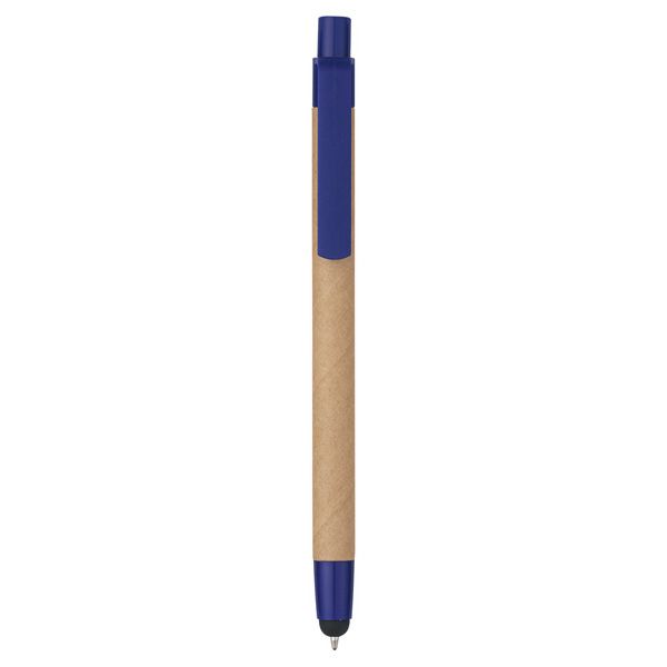 Bolígrafo ecológico impreso con lápiz óptico