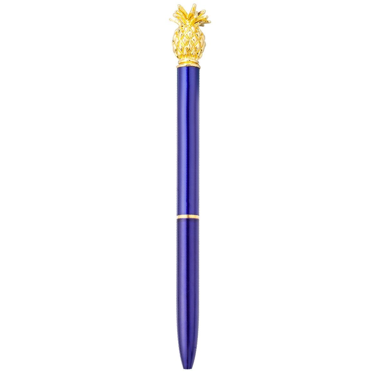 Bolígrafos de metal de plumas de piña personalizadas
