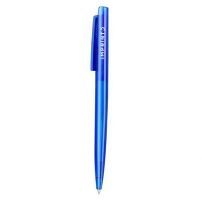 Clip colorido transparente Pens de bolígrafo personalizado