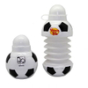 Botella de agua plegable de plástico personalizada para deportes de fútbol - 13.5 oz