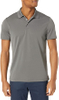 Camisa de golf de rayas de rayas de secado rápido de ajuste de los hombres