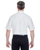 Camisa de vestir Oxford de manga corta bordada de logotipo - para hombres