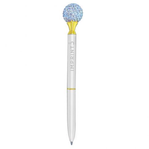 Bolígrafo de bola de diamante de metal personalizado