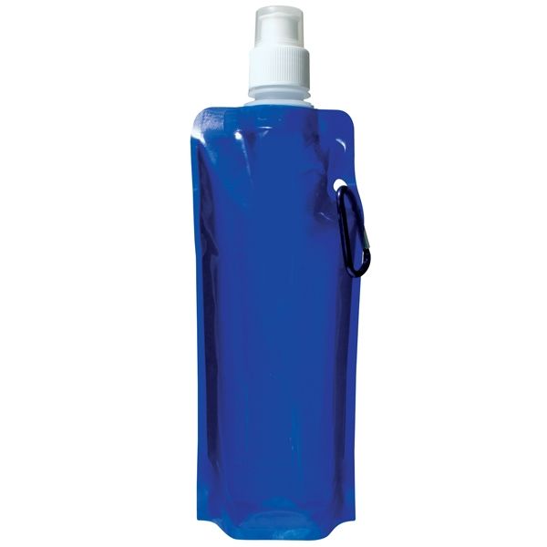 Botella de agua promocional plegable - 16 oz.