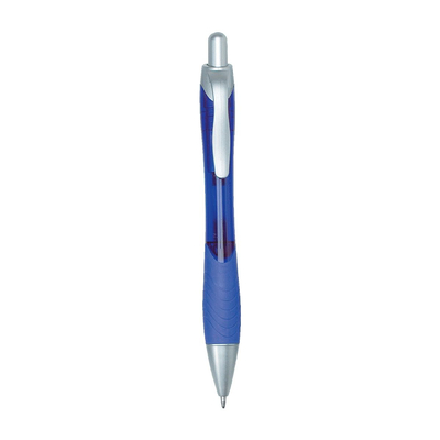 Bolígrafo de gel colorido con logotipo económico y agarre de goma