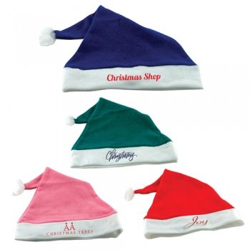 Sombreros de Papá Noel de fieltro personalizados
