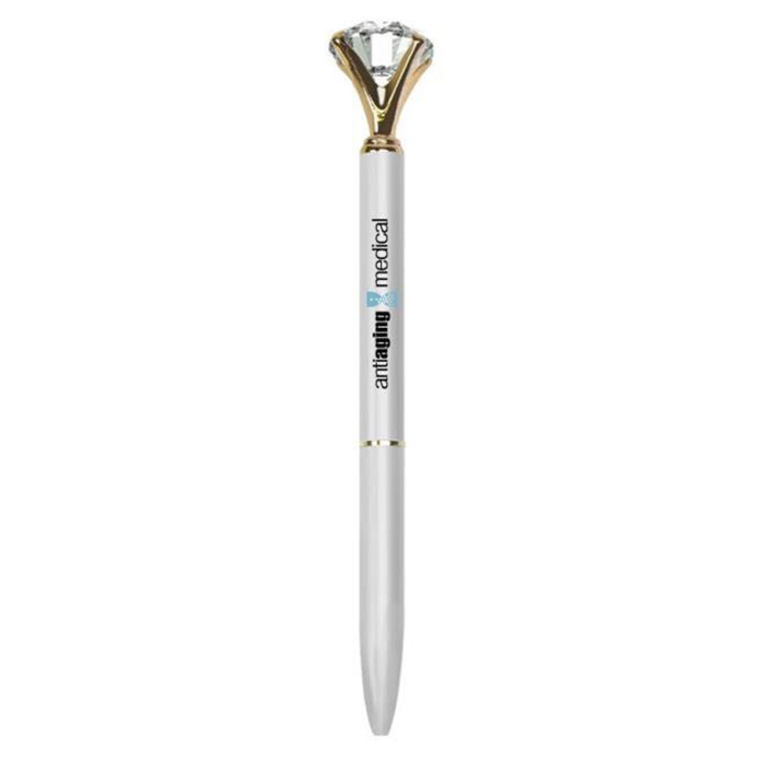 Bolígrafo de metal de diamante personalizado