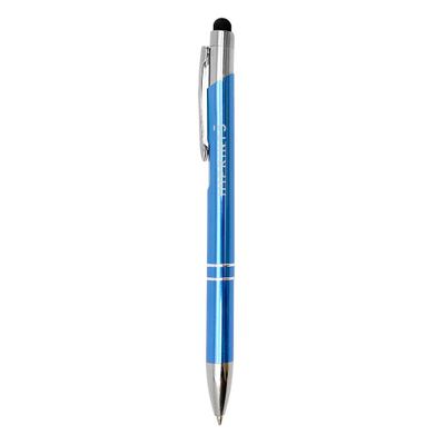 Bolígrafos personalizados con lápiz óptico retráctil