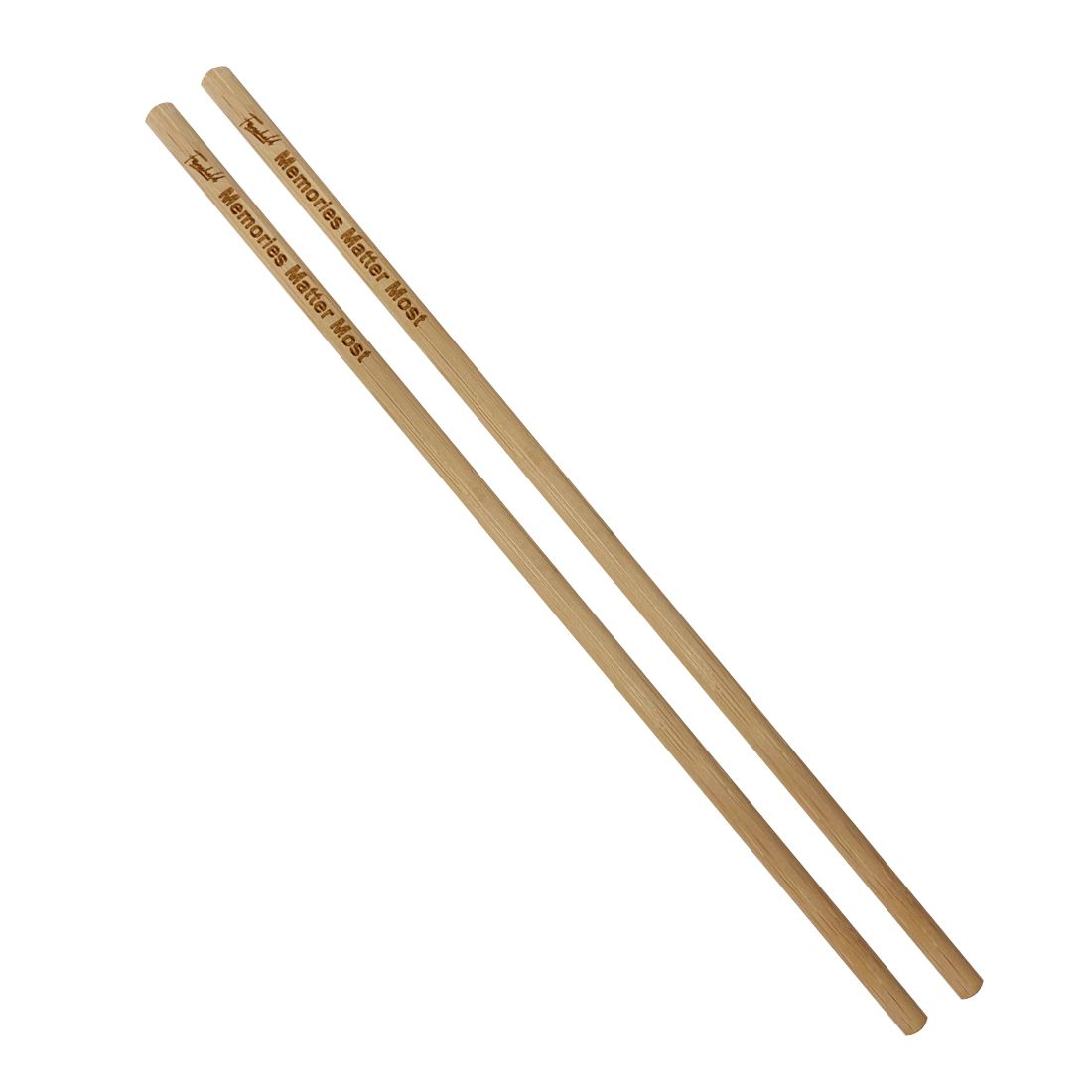 Palillos de bambú auténticos personalizados