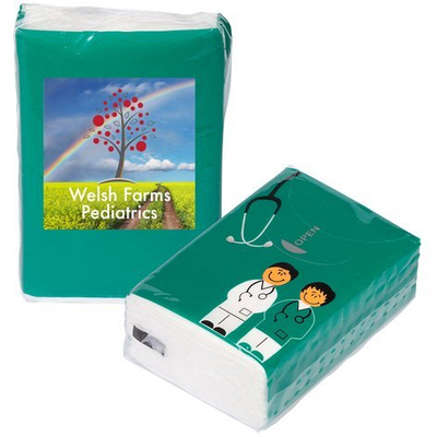 Paquete de pañuelos de bolsillo para médico y enfermera