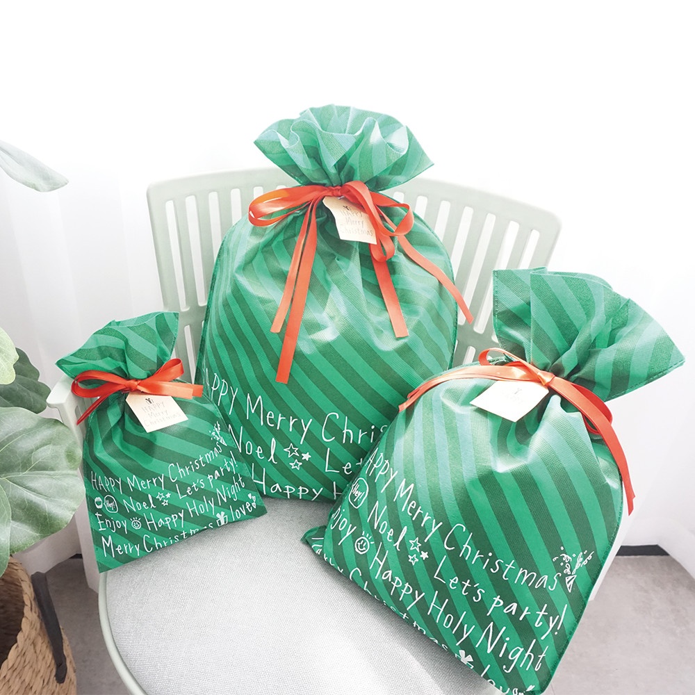 Bolsas de regalo de Navidad Regalos de fiesta impresos personalizados