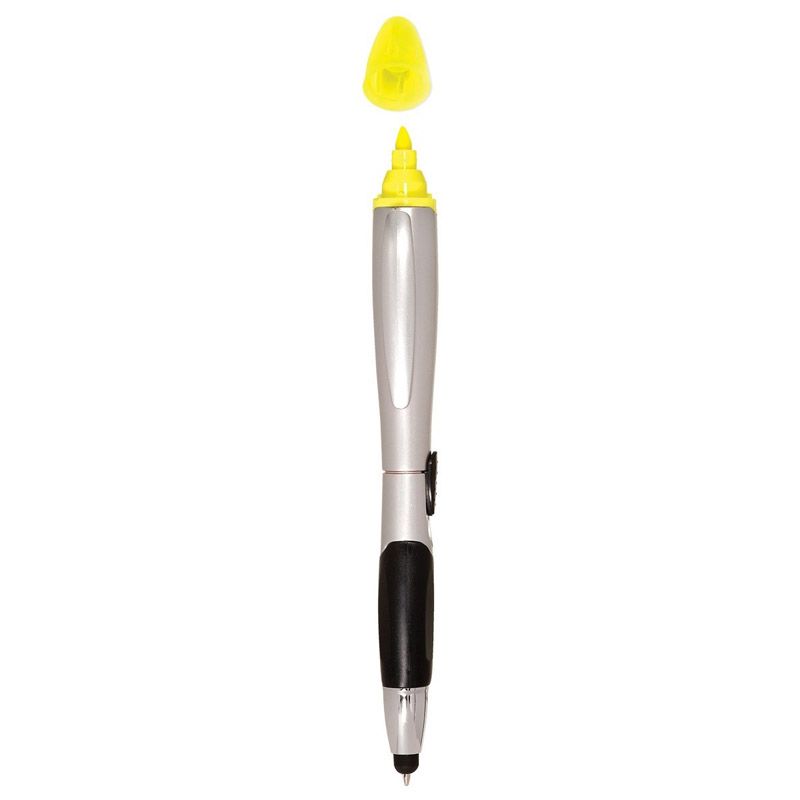 Lápiz óptico 3 en 1 con combinación de lápiz y resaltador