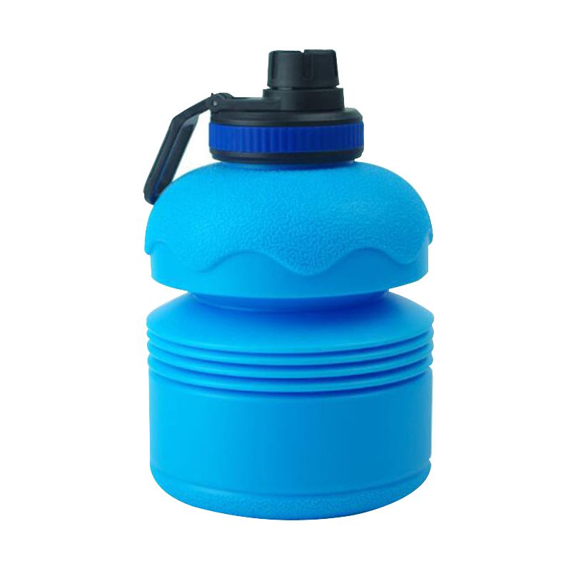 Botella de agua deportiva plegable personalizada - 75 oz
