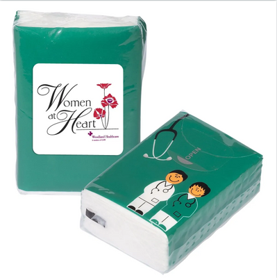 Mini paquete de tejido: médico y enfermera