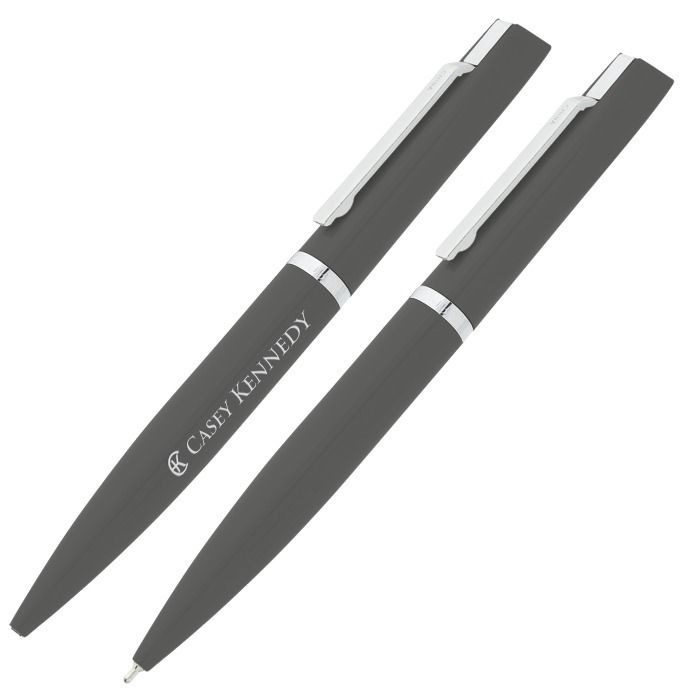 Bolígrafo metálico Carmelo Twist personalizado