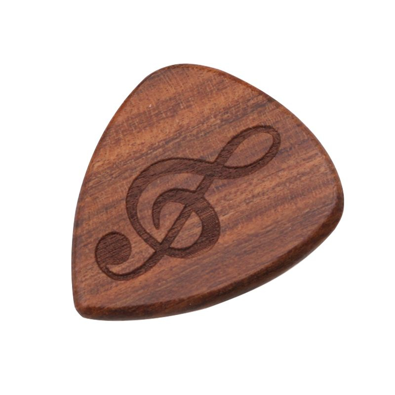 Púas de madera personalizadas para guitarra
