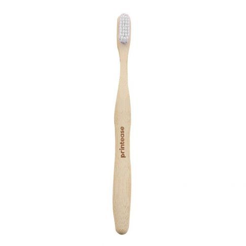 Cepillo de dientes de bambú para adultos ecológico con forma de polipasto personalizado